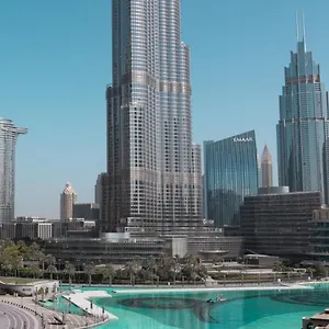 شقة Elite Royal - Full Burj Khalifa & Fountain View - 2 Bedrooms And 1 Open Bedroom Without Partition